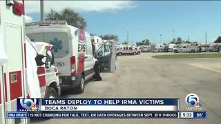 First responders gather in Boca Raton to help Irma victims