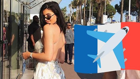 Kylie Jenner ESCAPES Family Drama And JETS To France!