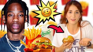 Probando La Hamburguesa De McDonalds De Travis Scott | ¿Vale La Pena? | Reaccion