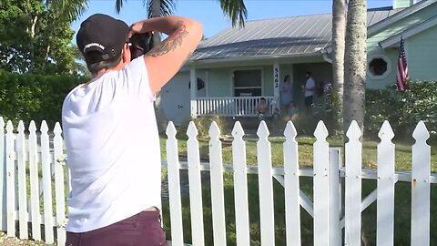 Stuart photographer does free porch photoshoots as families stay home for coronavirus