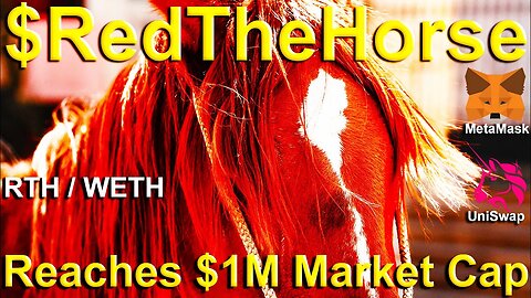 Wealth Transfer 🐎 RED THE HORSE 🐎 Mac Prayze 🐎 $1M Market Cap
