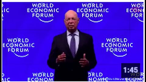 Klaus 'Anal' Schwab Talks About Globalization