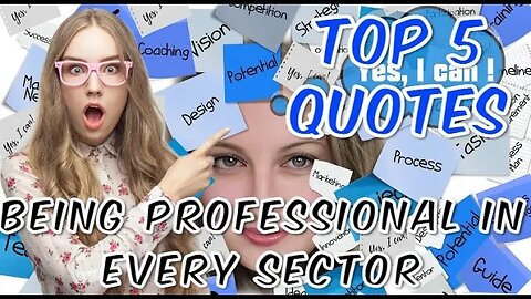 5 Professionalism Quotes from Authors | Insights for Achieving Your Goals #viral #youtube