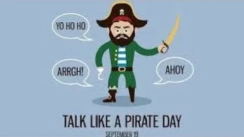 Lunchtime Chat- Talk Like a Pirate Day