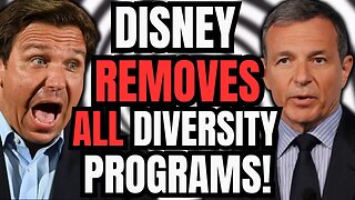 Disney REMOVES ALL DIVERSITY EQUITY AND INCLUSION Programs From Resort And The Woke LOSE THEIR MIND