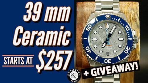 An Ideal affordable diver for those with slimmer wrists? The 39mm Revelot Hexmariner + Giveaway