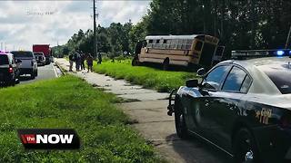 No students injured after Pasco school bus crash