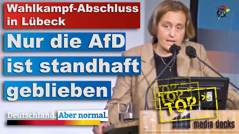 Wahlkampf-Abschluss in Lübeck