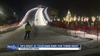 Theme night at Titletown Park