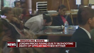 Jordan Fricke found guilty in shooting death of Officer Matthew Rittner