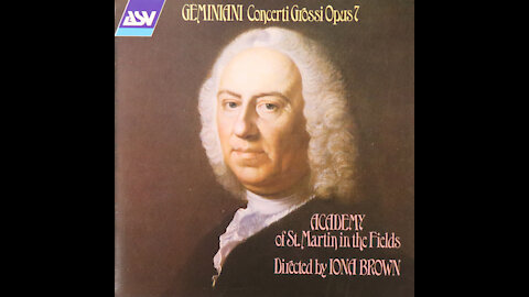 Geminiani - Concerti Grossi, Opus 7 - Iona Brown [Complete CD]