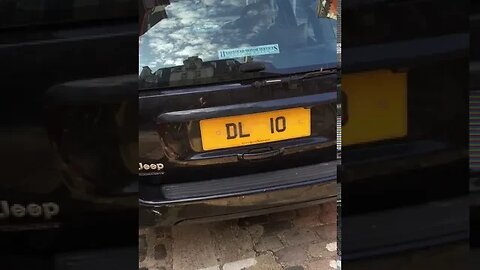 16th OCT number plate