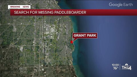 Search for missing paddleboarder