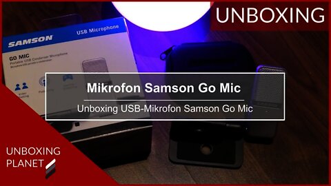 Unboxing USB-Mikrofon Samson Go Mic - Unboxing Planet