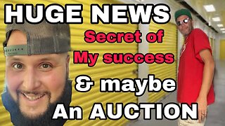HUGE NEWS ! HOW I CHANGED MY LIFE ! & maybe an auction ! STORAGE AUCTION PIRATE LIVE