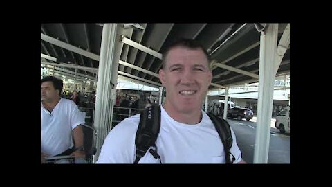 'Paul Gallen back in Sydney after England training camp ahead of Barry Hall bout'