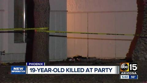 Authorities identify woman killed at Phoenix house party