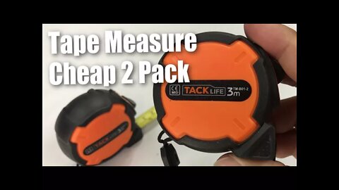 Tacklife TM-B01-2 Classic Tape Measure 10FT Tape Measure Ruler unboxing