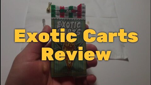 Exotic Carts Review: THC Cartridge Delivers Strong Hits, But Untrustworthy