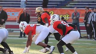 UCF OLB Shaquem Griffin at the Senior Bowl