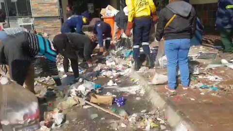 Jabulani Mall cleanup