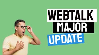 Webtalk Review 2021 | Major Changes