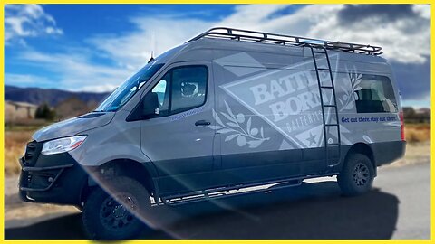 LITHIUM BATTERY INSTALL DONE RIGHT! Camper Van Battle Born Conversion