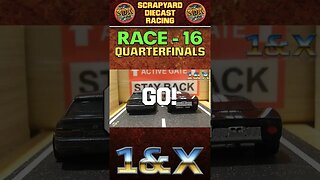 Ford GT40 VS Nissan Silvia | Quarterfinals | Diecast Racing Tournament #shorts