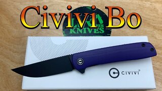 Civivi Bo linerlock flipper /includes disassembly/ Brad Zinker design discreet budget gent carry !