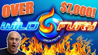 OVER $7,000 JACKPOT! 🔥Wild Fury Bonus Round BIG WIN 🔥 | Raja Slots