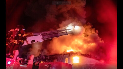 Story and photos - Mutual Aid to Rockville Centre Tanker Fire - February 16, 2022