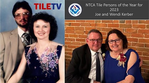 TileTV 2023 Tile Persons of the Year Joe and Wendi Kerber