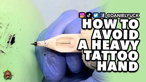 How To Avoid A Heavy Tattoo Hand