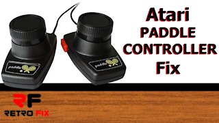 How to fix an Atari Paddle controller