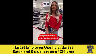 Target Employee Openly Endorses Satan and Sexualization of Children