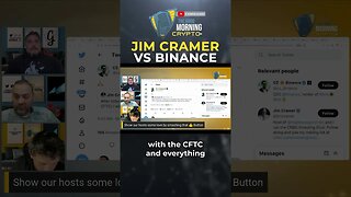 Jim Cramer Vs Binance #crypto #shorts #binance