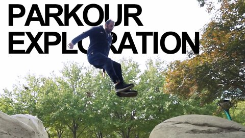 Atlanta Parkour Exploration - Voyager Electric Skateboard
