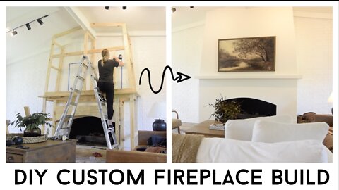 DIY Incredible Fire Place Build!