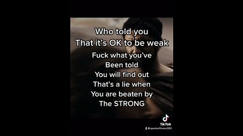Is it OK to be weak