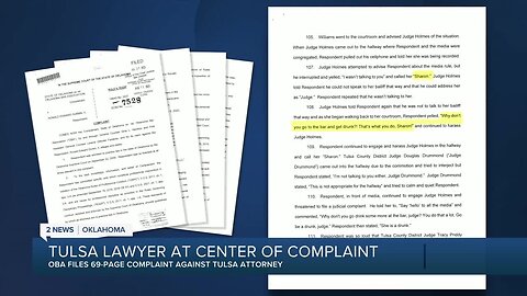 Tulsa Lawyer at Center of Complaint