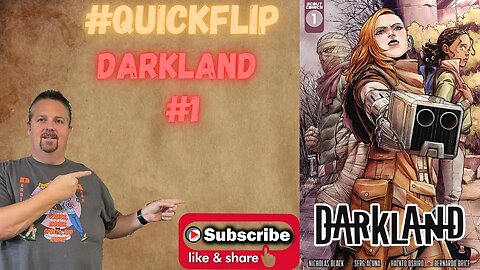 Darkland #1 Scout Comics #QuickFlip Comic Book Review Nicholas Black, Serg Acuña #shorts