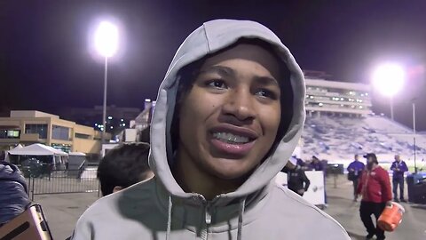 Kansas State Football | Marques Sigle Postgame Interview | K-State 31, Kansas 27