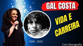 GAL COSTA VIDA CARREIRA E O ADEUS