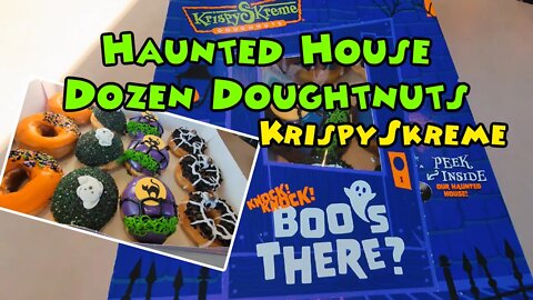 Haunted House Dozen Doughnuts Krispy Kreme 2022