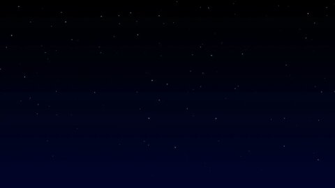 Starry Night Sky Background Backdrop Motion Graphics 4K 30fps Copyright Free