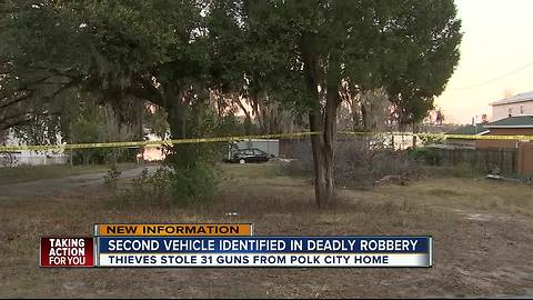 Dangerous suspects stole 31 firearms, killed man, brutally attacked another