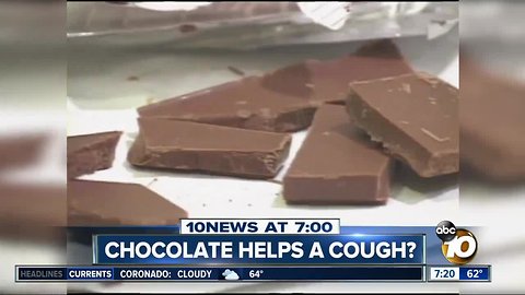Chocolate more effective than cough syrup?