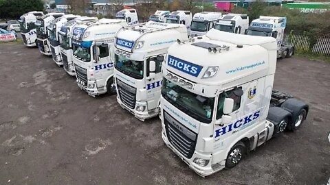 Really Impressive Fleet Of Hicks Transport Ltd. - Welsh Drones