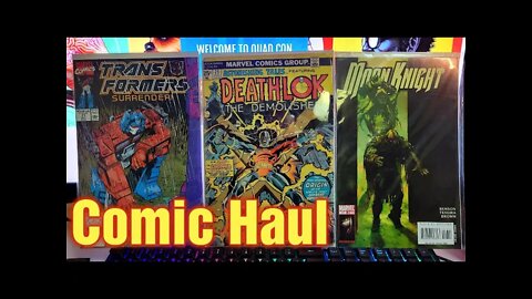 Quad Con Comic Haul 11-21-21