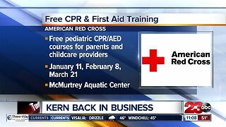 Free CPR and first aid training offered for parents